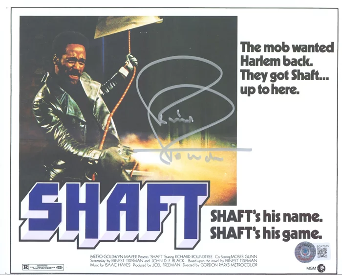 Richard Roundtree autograph