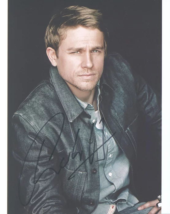 Charlie Hunnam autograph