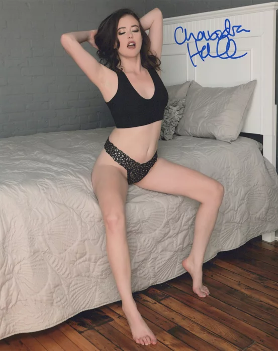 Chandra Hall autograph