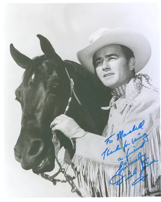 Dickie Jones autograph