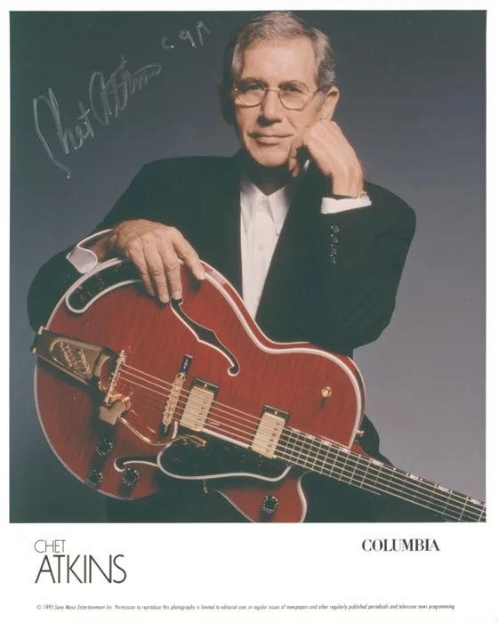Chet Atkins autograph