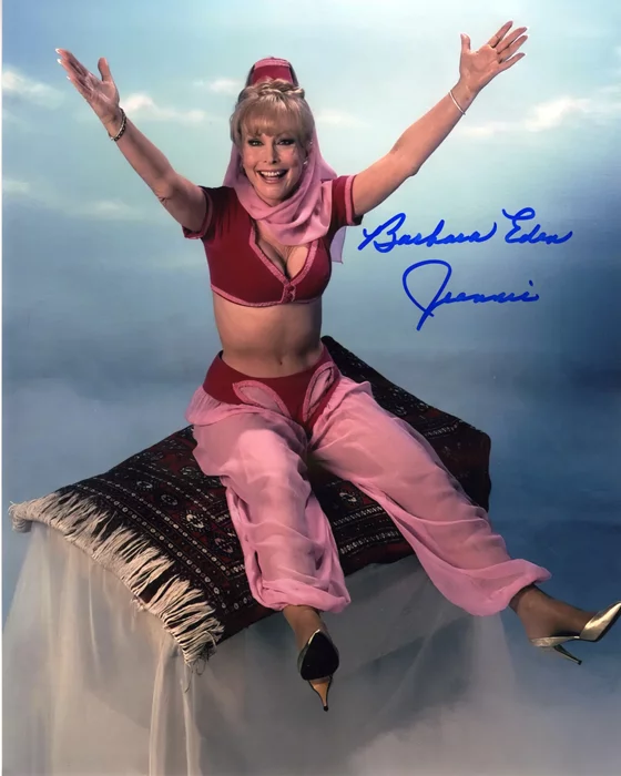 Barbara Eden autograph