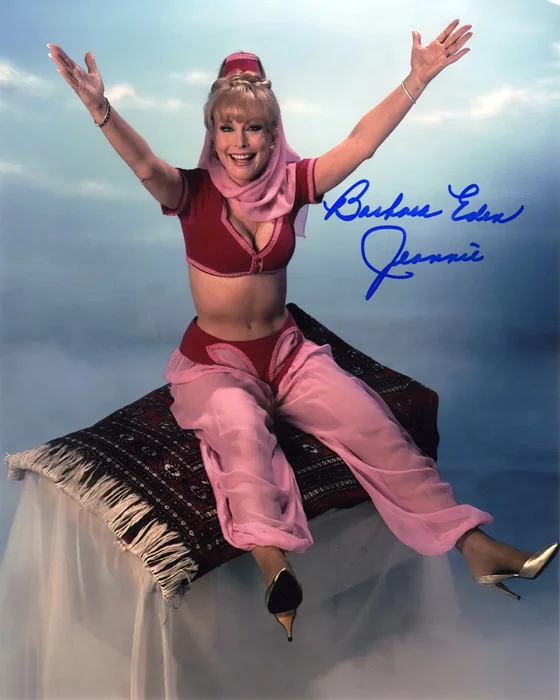 Barbara Eden autograph