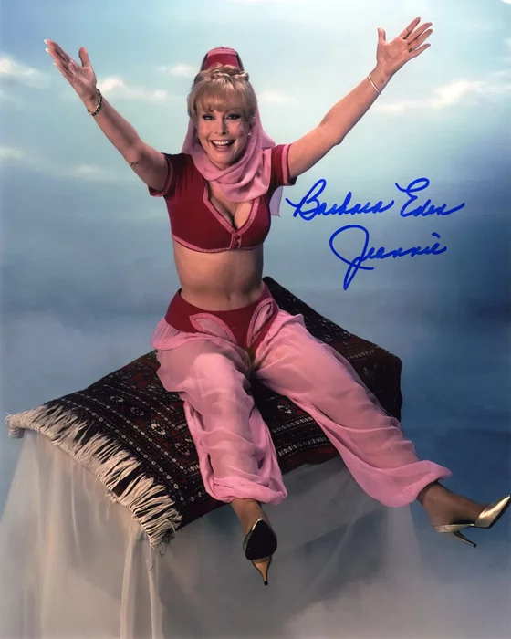 Barbara Eden autograph