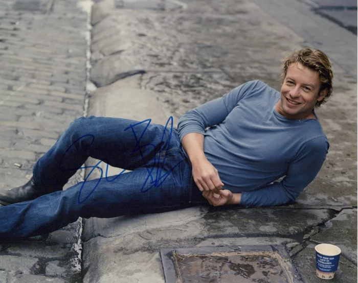 Simon Baker autograph