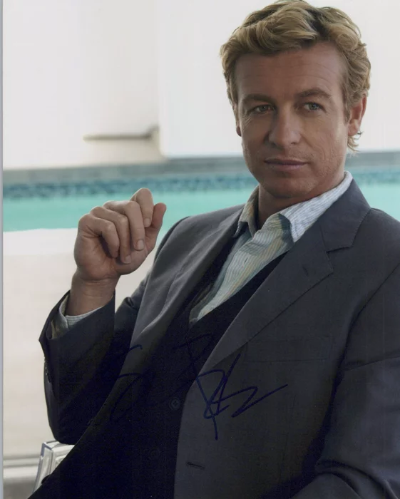 Simon Baker autograph