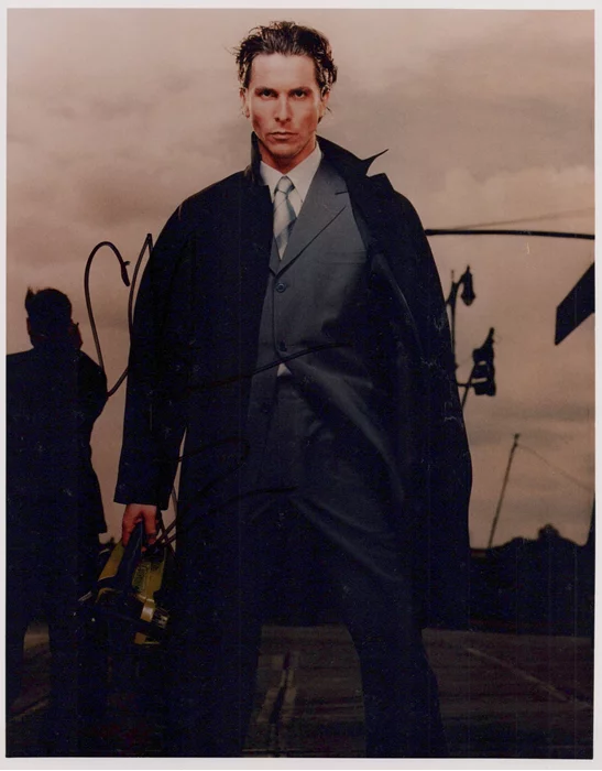 Christian Bale autograph