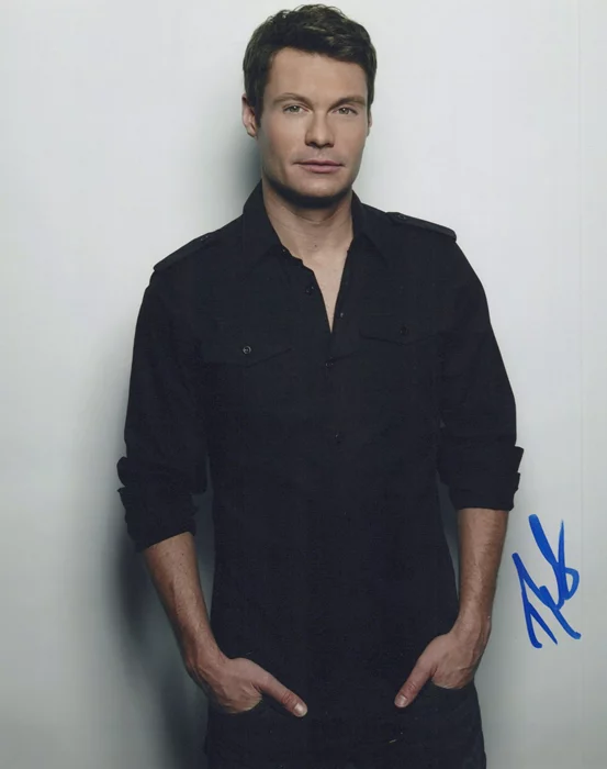 Ryan Seacrest autograph