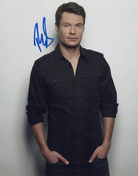 Ryan Seacrest autograph