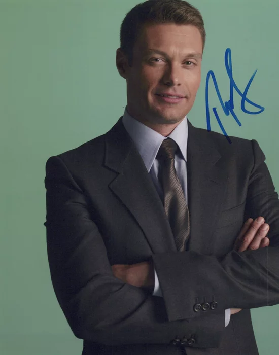 Ryan Seacrest autograph