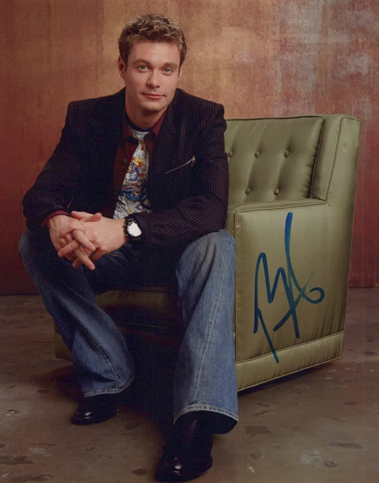 Ryan Seacrest autograph
