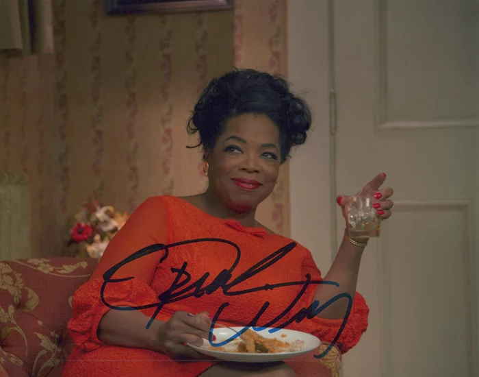 Oprah Winfrey autograph