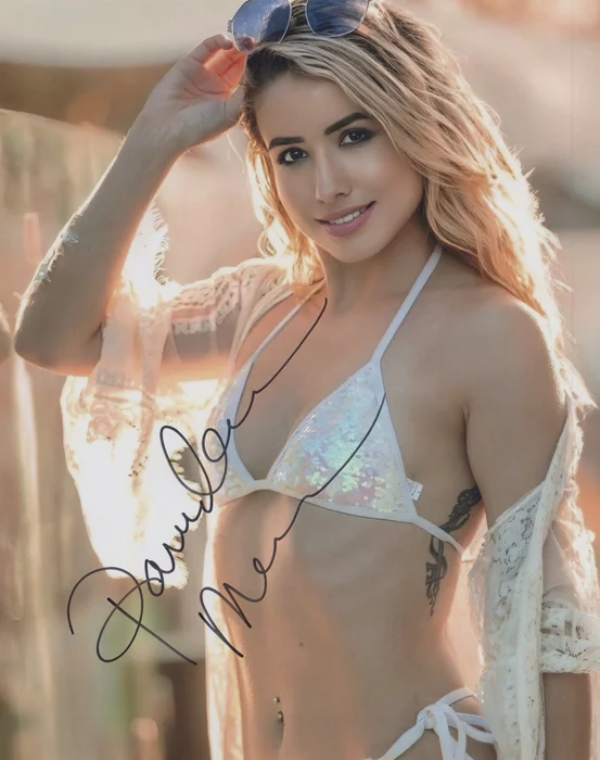 Pamela Marie autograph