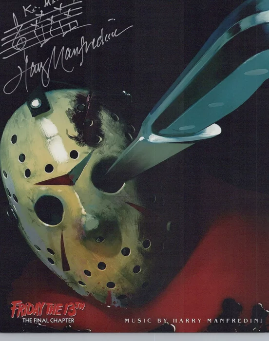 Harry Manfredini autograph