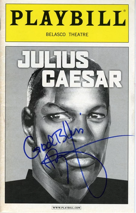 Denzel Washington autograph