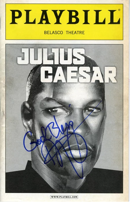 Denzel Washington autograph