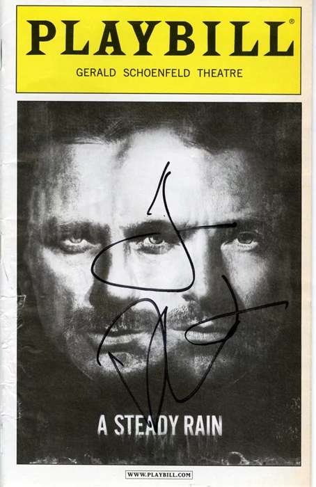 A Steady Rain autograph
