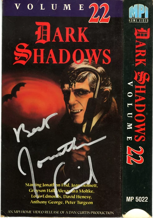 Jonathan Frid autograph
