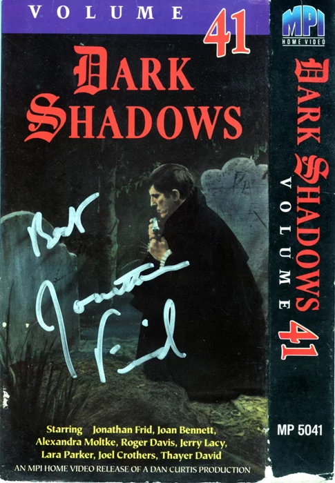 Jonathan Frid autograph