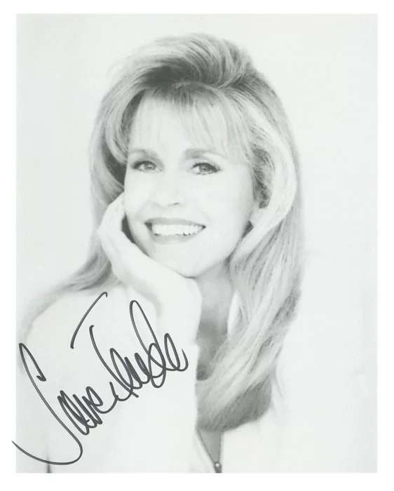 Jane Fonda autograph