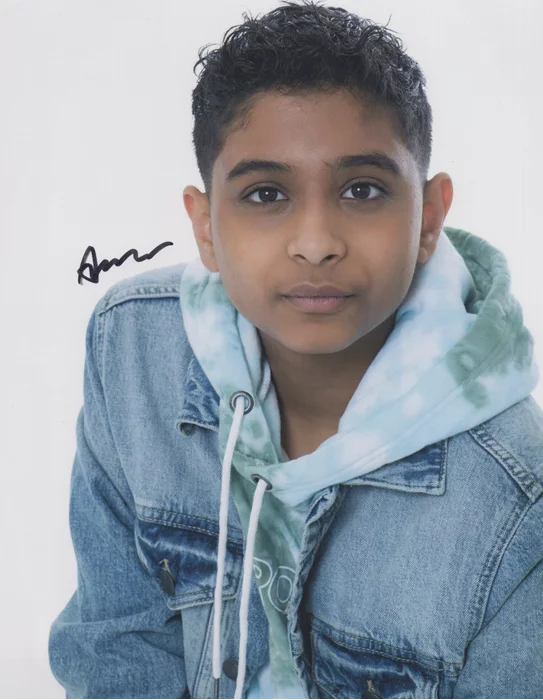 Aryan Simhadri autograph