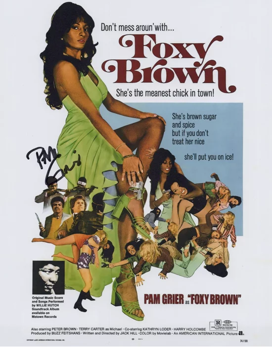 Pam Grier autograph