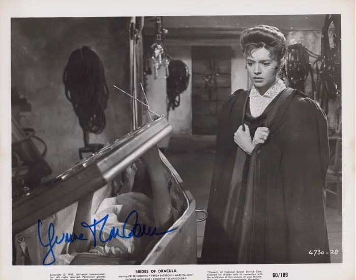 Yvonne Monlaur autograph