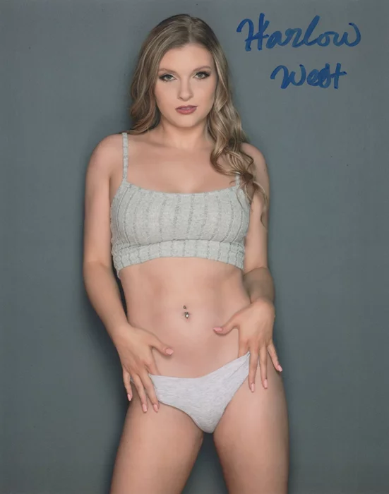 Harlow West autograph