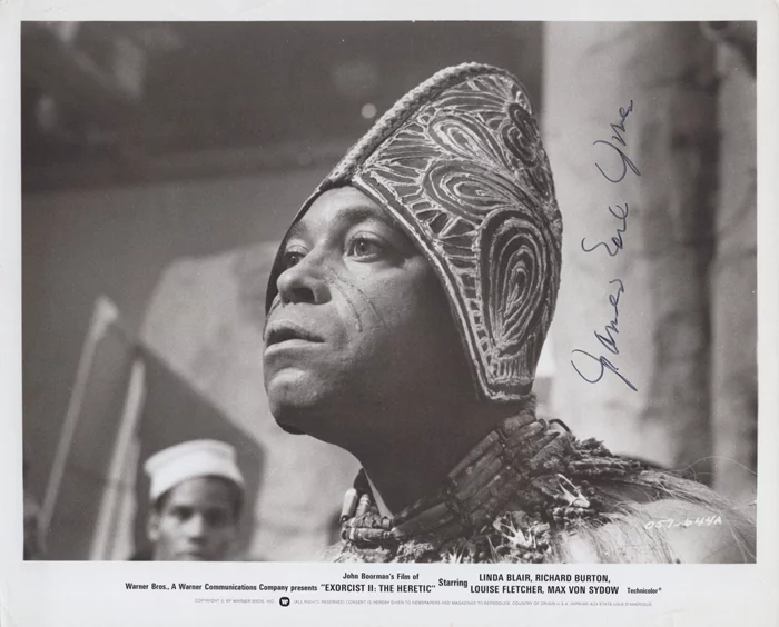 James Earl Jones autograph