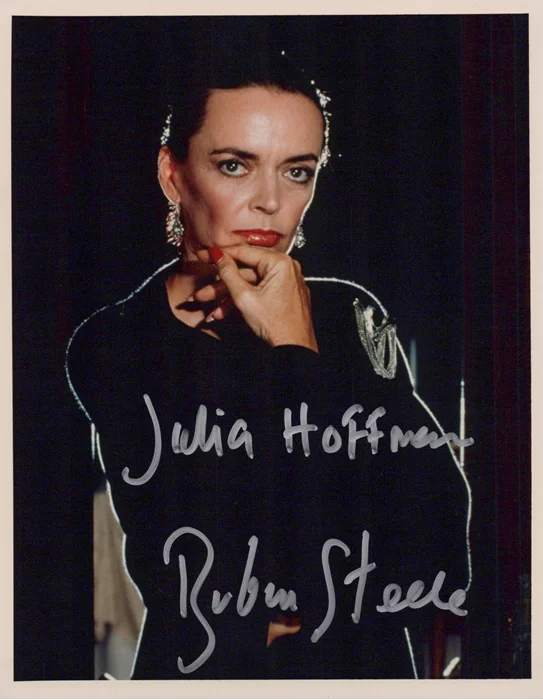 Barbara Steele autograph