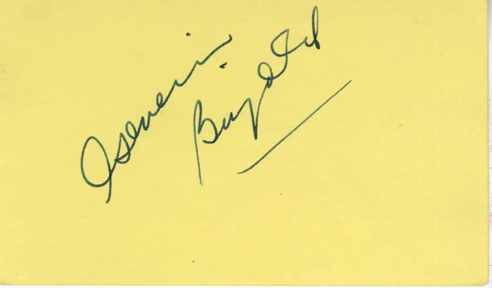 Genevieve Bujold autograph