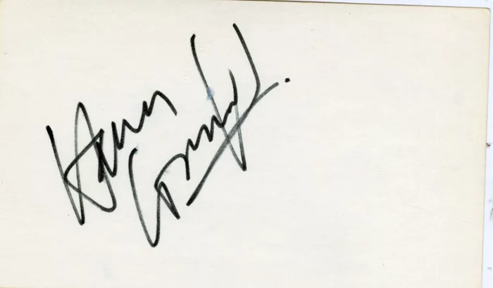 Harry Connick, Jr. autograph