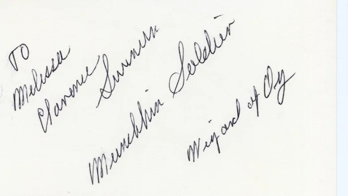 August Clarence Swenson autograph