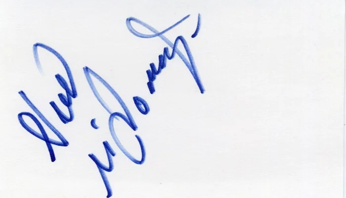 Neal McDonough autograph