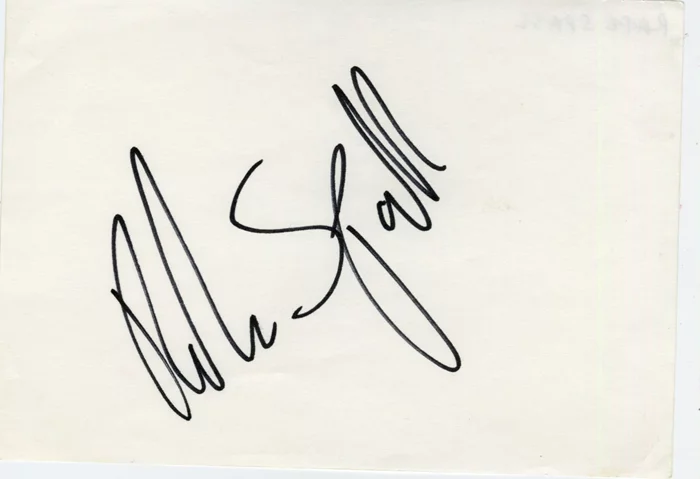 Rafe Spall autograph