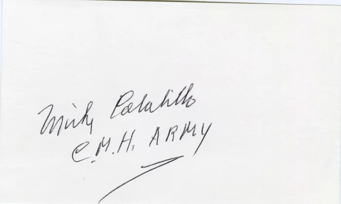 Michael Colalillo autograph