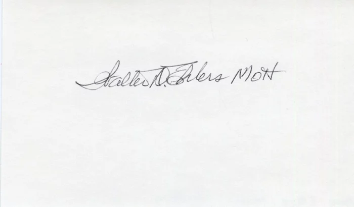 Walter D. Ehlers autograph