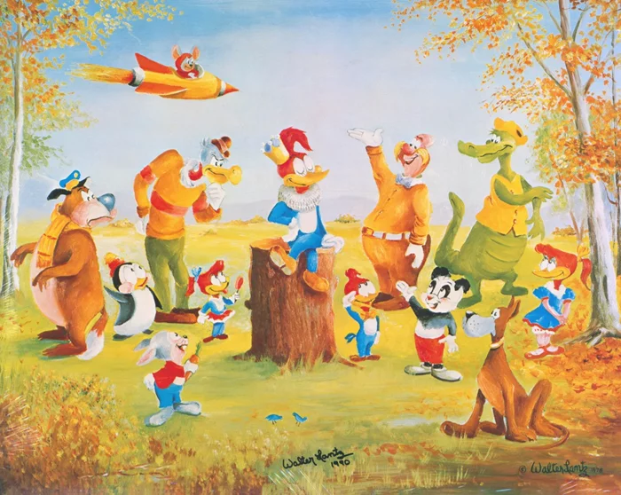 Walter Lantz autograph