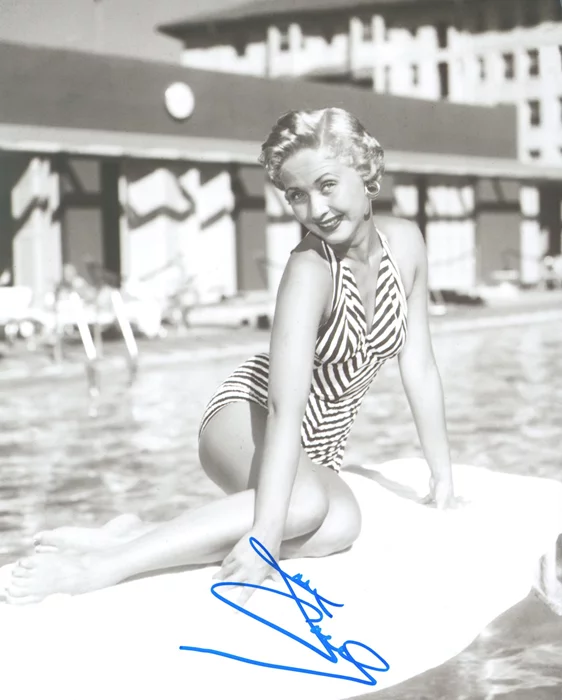 Jane Powell autograph