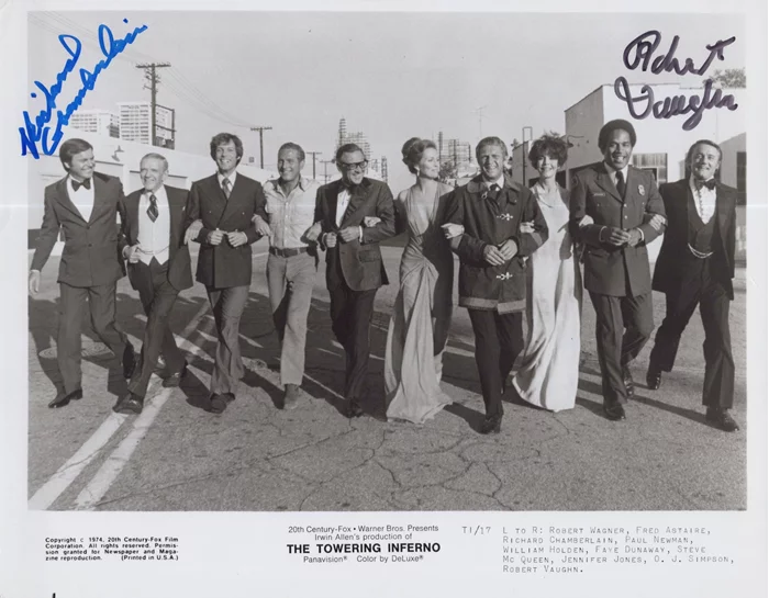 The Towering Inferno autograph