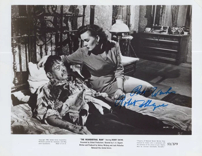 Robert Shayne autograph
