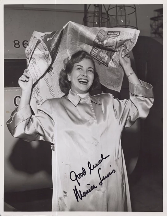 Monica Lewis autograph