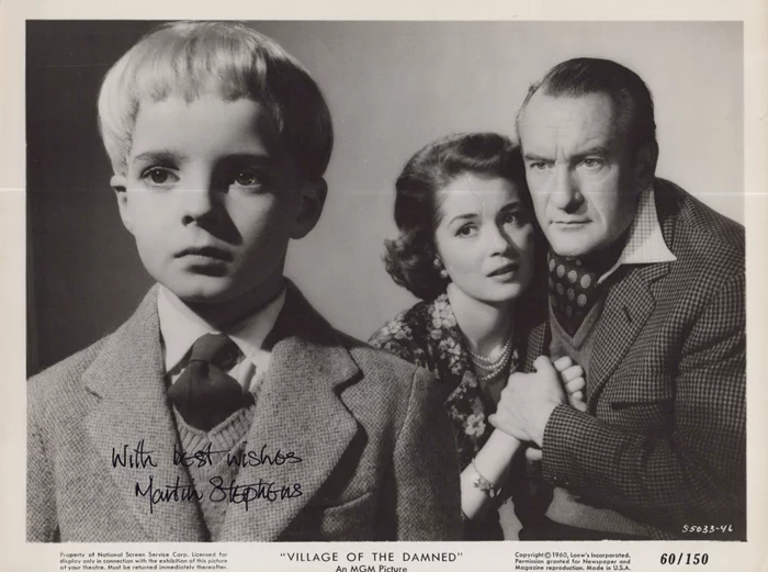 Martin Stephens autograph