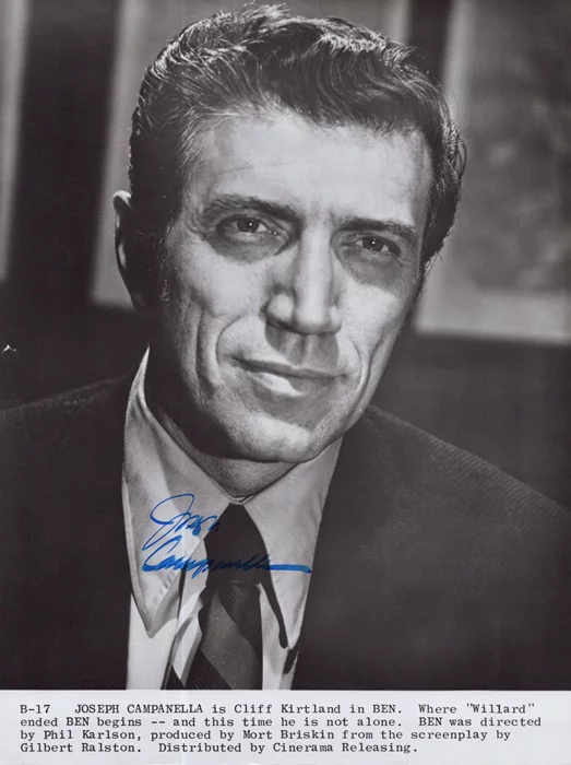 Joseph Campanella autograph