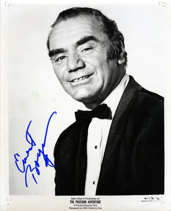 Ernest Borgnine autograph