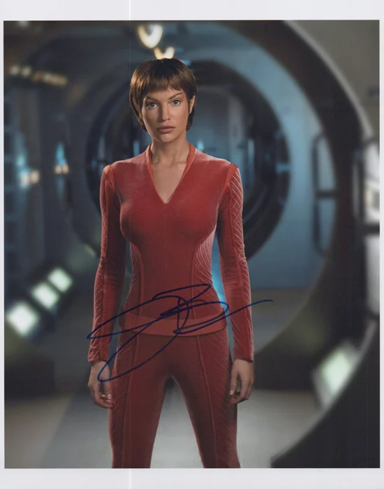 Jolene Blalock autograph