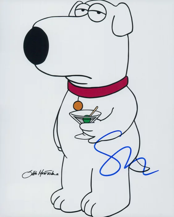Seth MacFarlane autograph