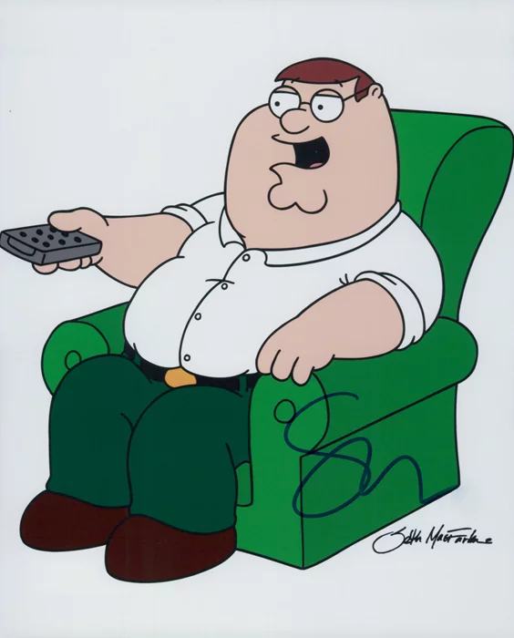 Seth MacFarlane autograph