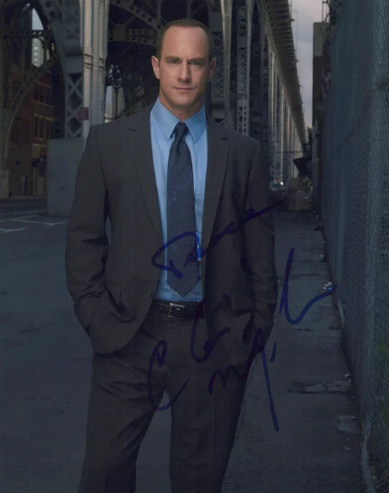 Christopher Meloni autograph
