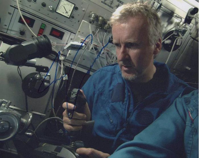 James Cameron autograph